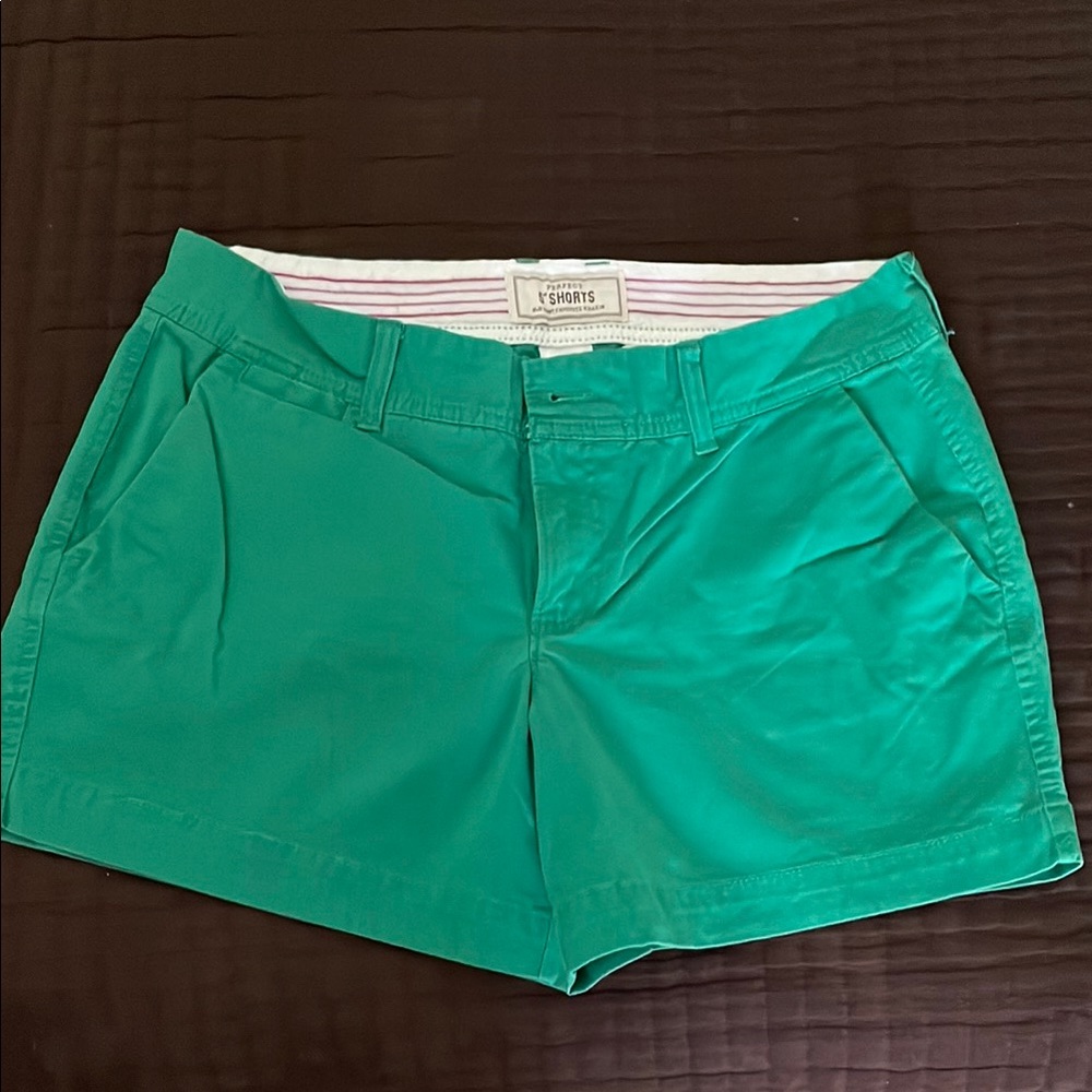 Old Navy Vibrant Green Women's Bermudas